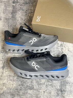 Men's ON Cloudsurfer Next Running Shoes - Eclipse/Alloy 3MF11050-716